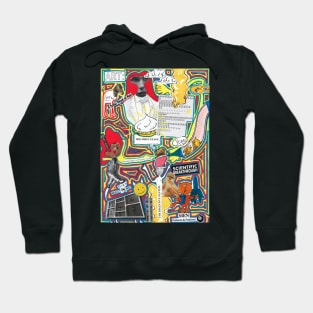 Art Collage by Jay Snelling Hoodie